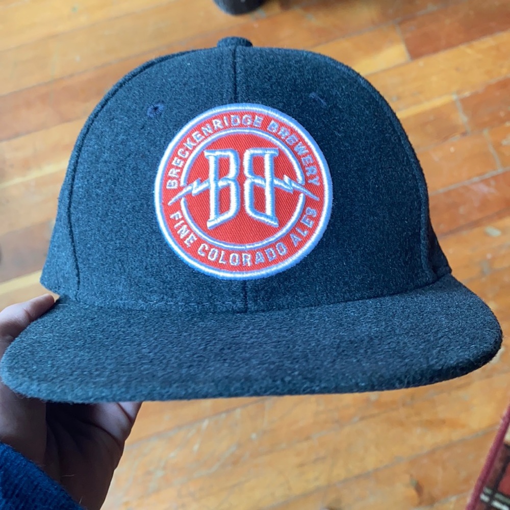 NWOT Breckenridge Brewery flat-brim Snapback